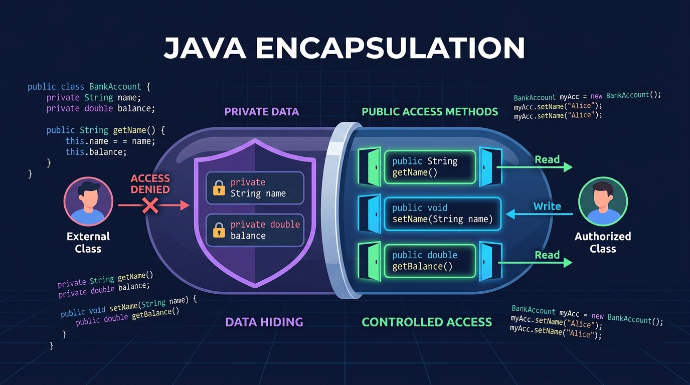 Encapsulation in Java Explained Simply