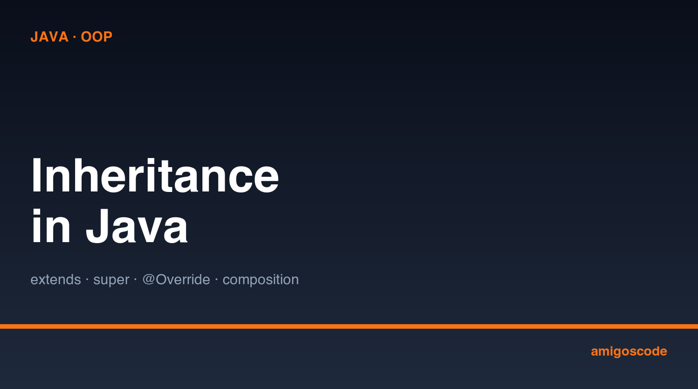 Inheritance in Java: How It Works and When to Use It